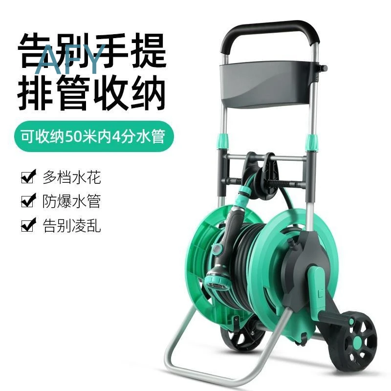 Storage Rack for Watering Flowers Antifreeze High Pressure Water Gun for Vegetables 4-Port PVC Plastic Pipe Explosion-Proof