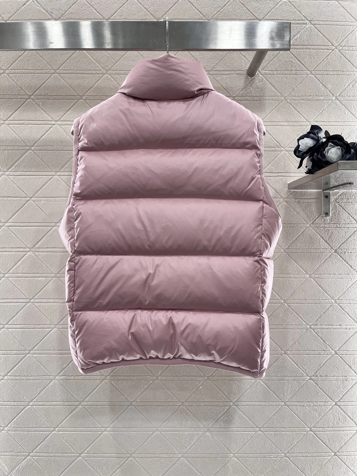 Chaqueta de plumón para mujer, chaleco grueso informal, otoño e invierno, novedad de 2024