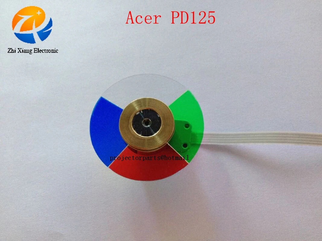 New Original Projector Color Wheel for Acer PD125 Projector Parts ACER PD125 Colour Wheel Free Shipping