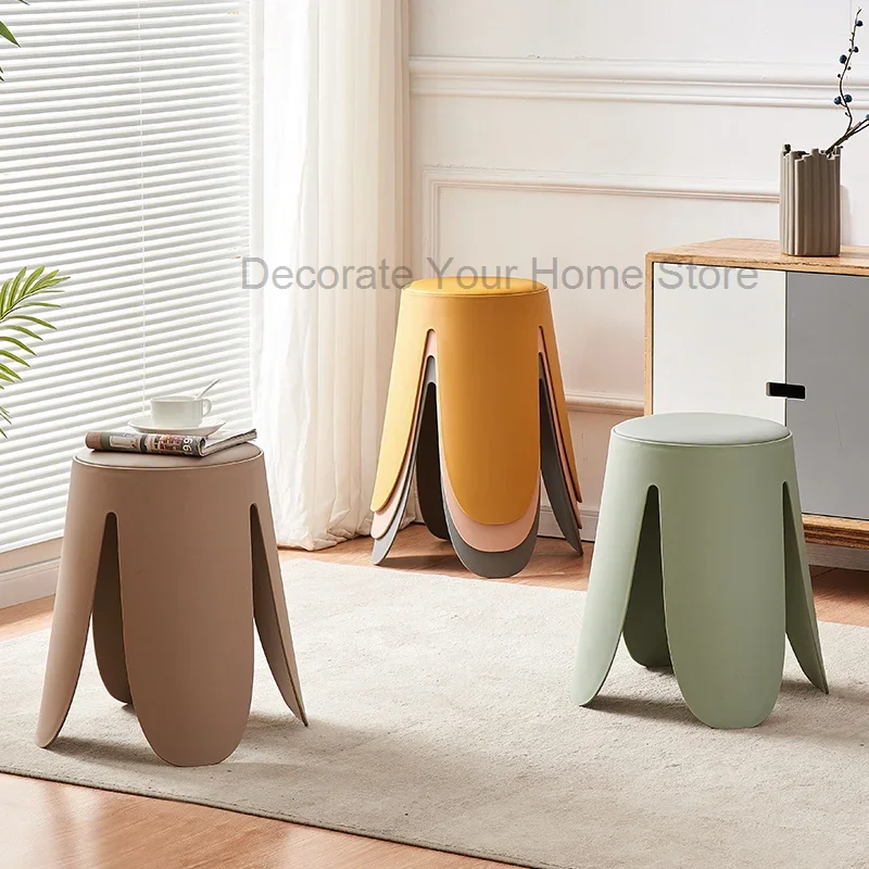 

European Ultralight Stool Watch Makeup Gardening Nordic Bar Stool Gamer Chair Dresser Pouffe Tabourets De Bar Stools