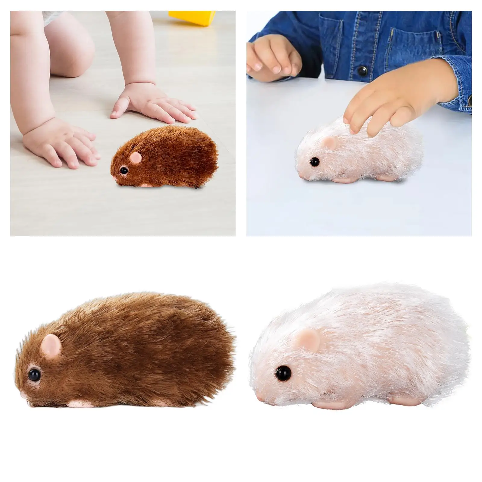 Silikon Hamster Spielzeug Kinder Simulation Ratte Spielzeug für Sammlerstücke Geburtstags geschenk