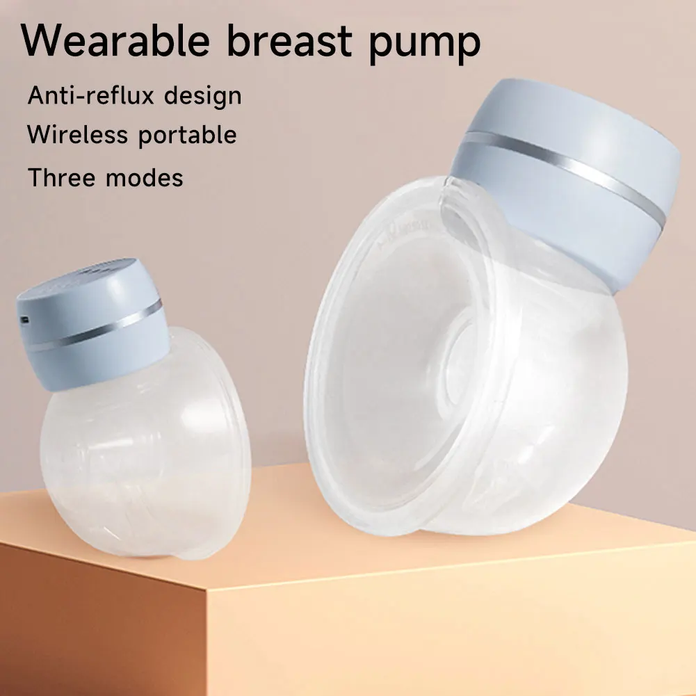 

180 мл электрический носимый молокоотсос умный массаж движения беспроводной портативный бесшумный USB перезаряжаемый послеродовой реквизит для мамы