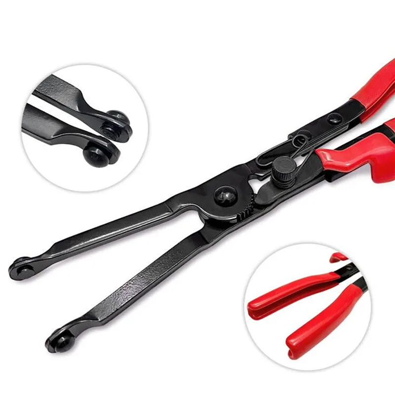 Car Exhaust Pipe C Clamp Removal Plier Spreading Plier Retrofit Demolition Plier Auto Special Repair Tool