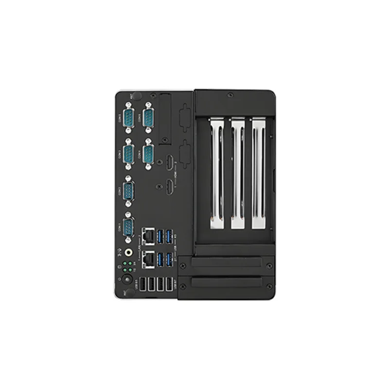 Fanless embedded industrial computer silent running host