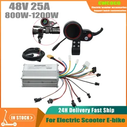 48V 25A Electric Scooter Controller Dashboard Kit Replacement With TF-100 Display Scooter For KUGOO M4 Electric Scooter