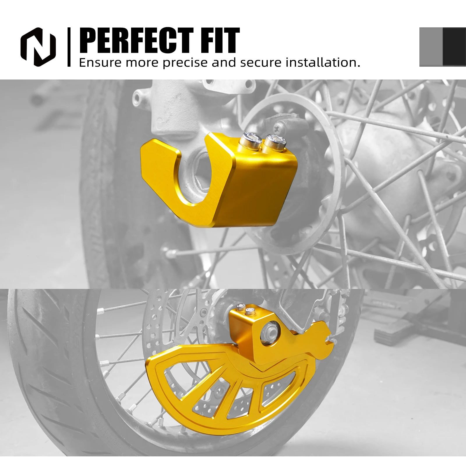 

2005-2024 For Suzuki DRZ400SM DR-Z 400SM DRZ 400SM Motocross Front Brake Disc Guard & Fork Shoe Guard Cover Aluminum 2023 2022