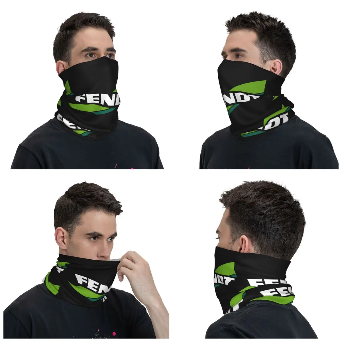 Fendts Bandana Neck Gaiter Printed Farming Agriculture Magic Scarf Multifunctional Cycling Scarf Cycling Unisex Adult Washable