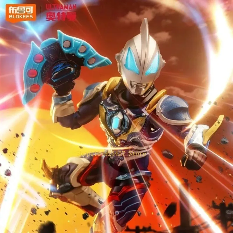 New Product Bruco Ultraman Star S Edition 1st Round New Product Whole Box Dijiajiede Building Block Assembly Model Children Gift