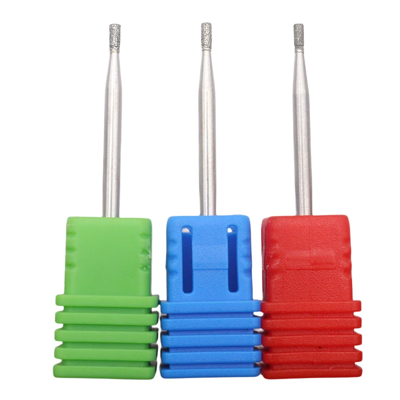 

EasyNail, 1 шт., 3/32 дюйма, алмазные заусенцы, сверло для ногтей, резак из нержавеющей стали для маникюра, профессиональные инструменты для удаления геля для ногтей