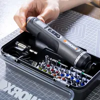 Electrical Screwdriver Set Worx 4V WX242 Smart Cordless Electric Screwdrivers USB Rechargeable Handle 30 Bit Sets Tools