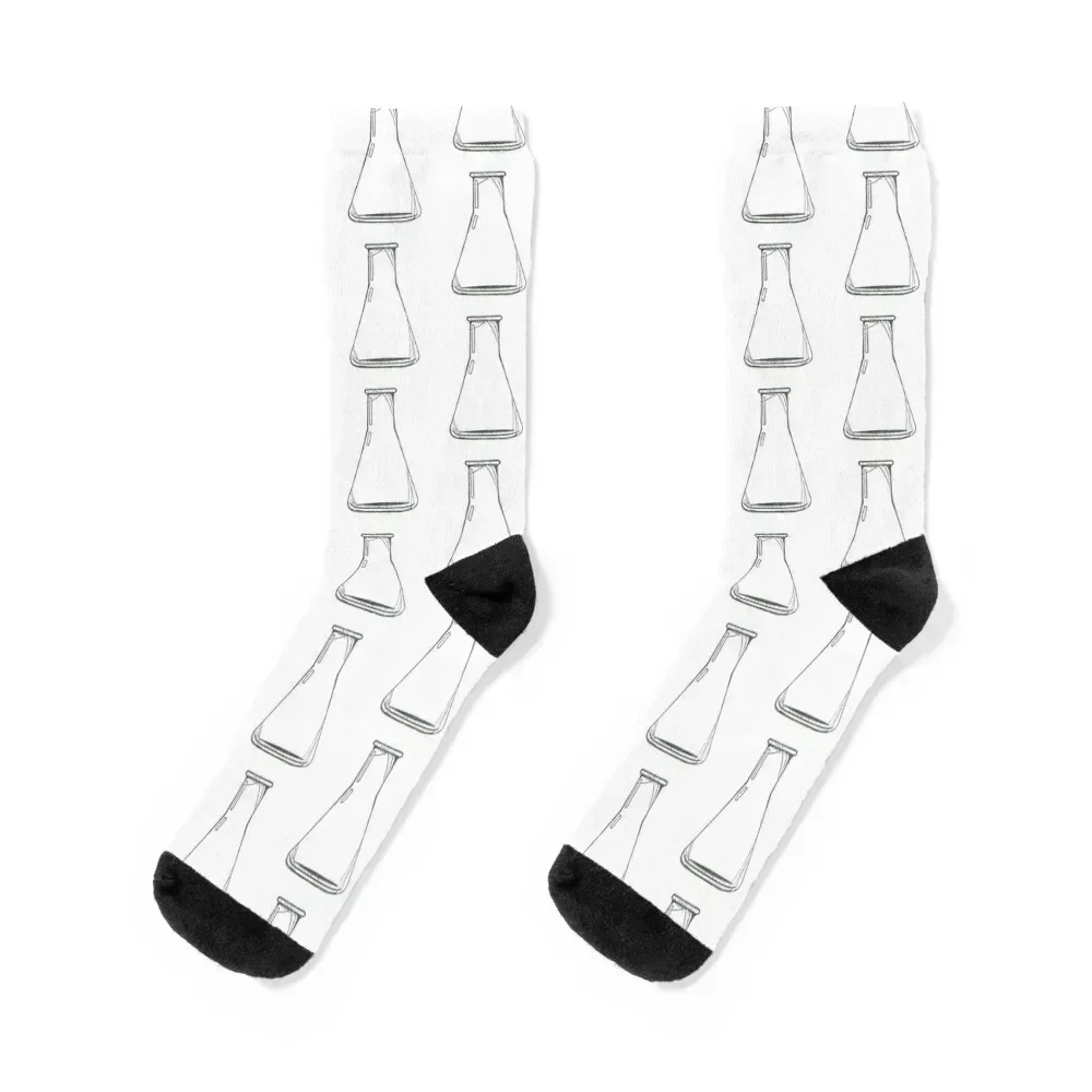 

Chemistry Beaker Socks warm winter Heating sock designer new in's Socks For Man Women's