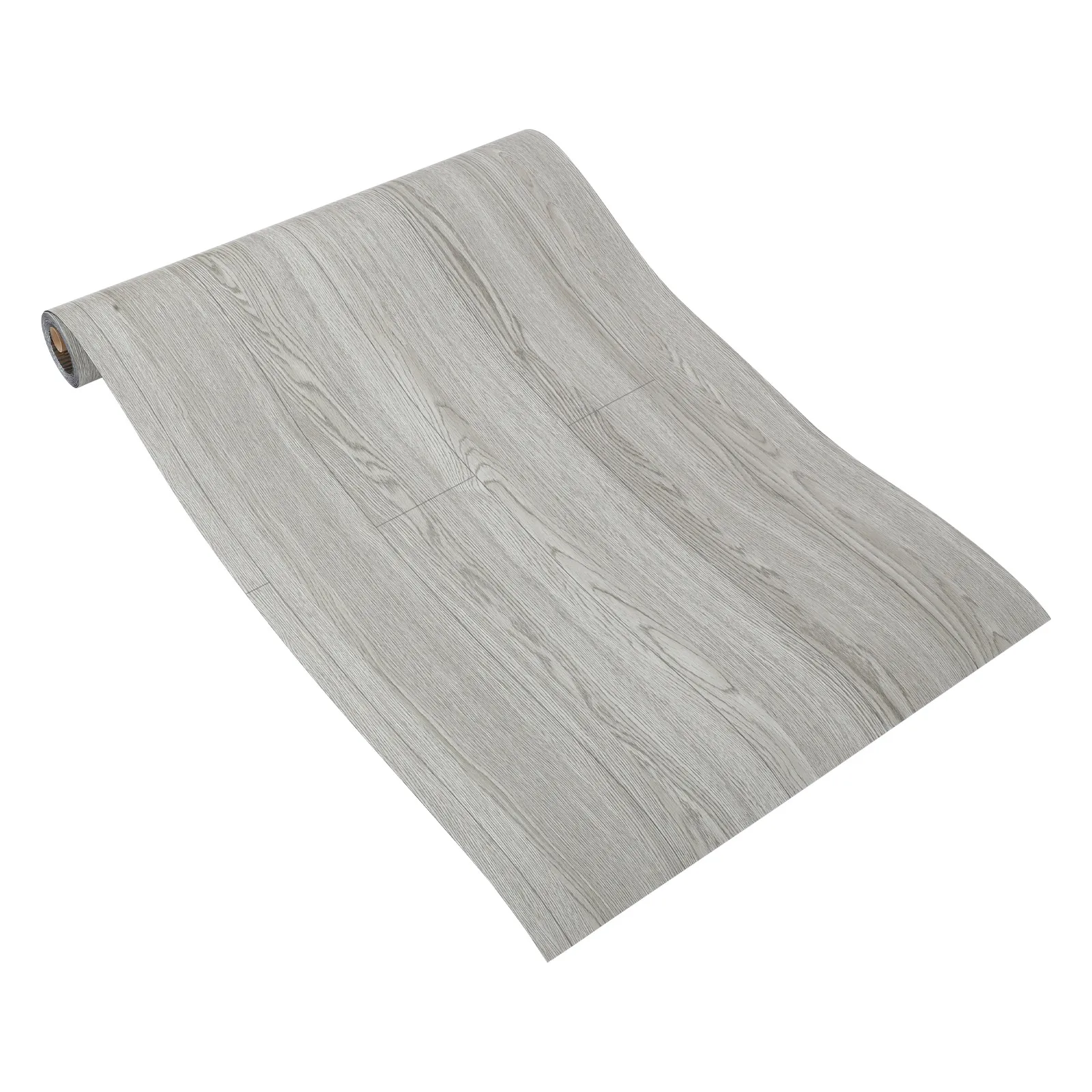 

1 Roll Wood Grain Peel Stick Pvc Stickers Self-Adhesive Wear Resistant Waterproof Decorative Sheet Removable Covering For