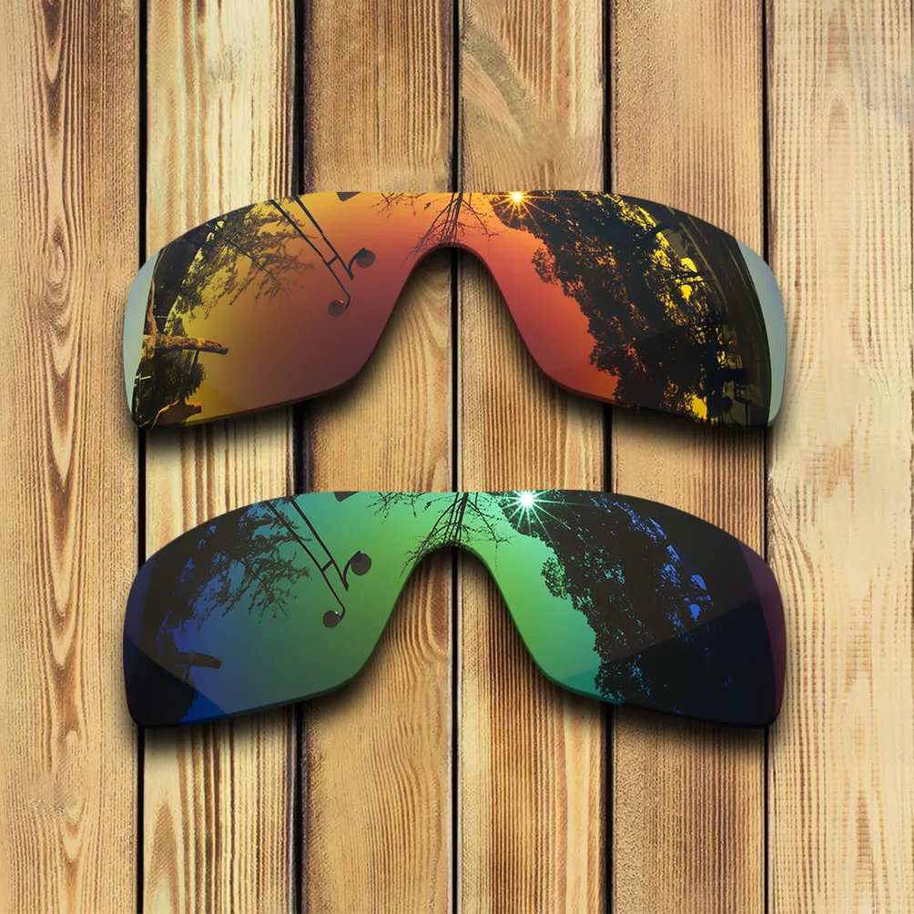 

100% Precisely Cut Polarized Replacement Lenses for liv Sunglasses Red& Green Combine Options