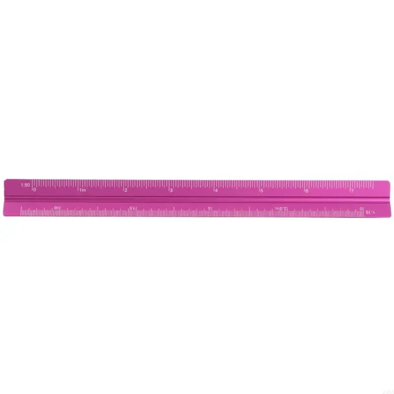 24BA Architectural Scale Ruler Triangular Building Ruler Mechanical Drafting Ruler