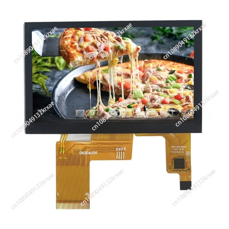 480x272 Parallel LCD Display ILI6485A Driver 4.3 Capacitive Touch Screen 40PIN