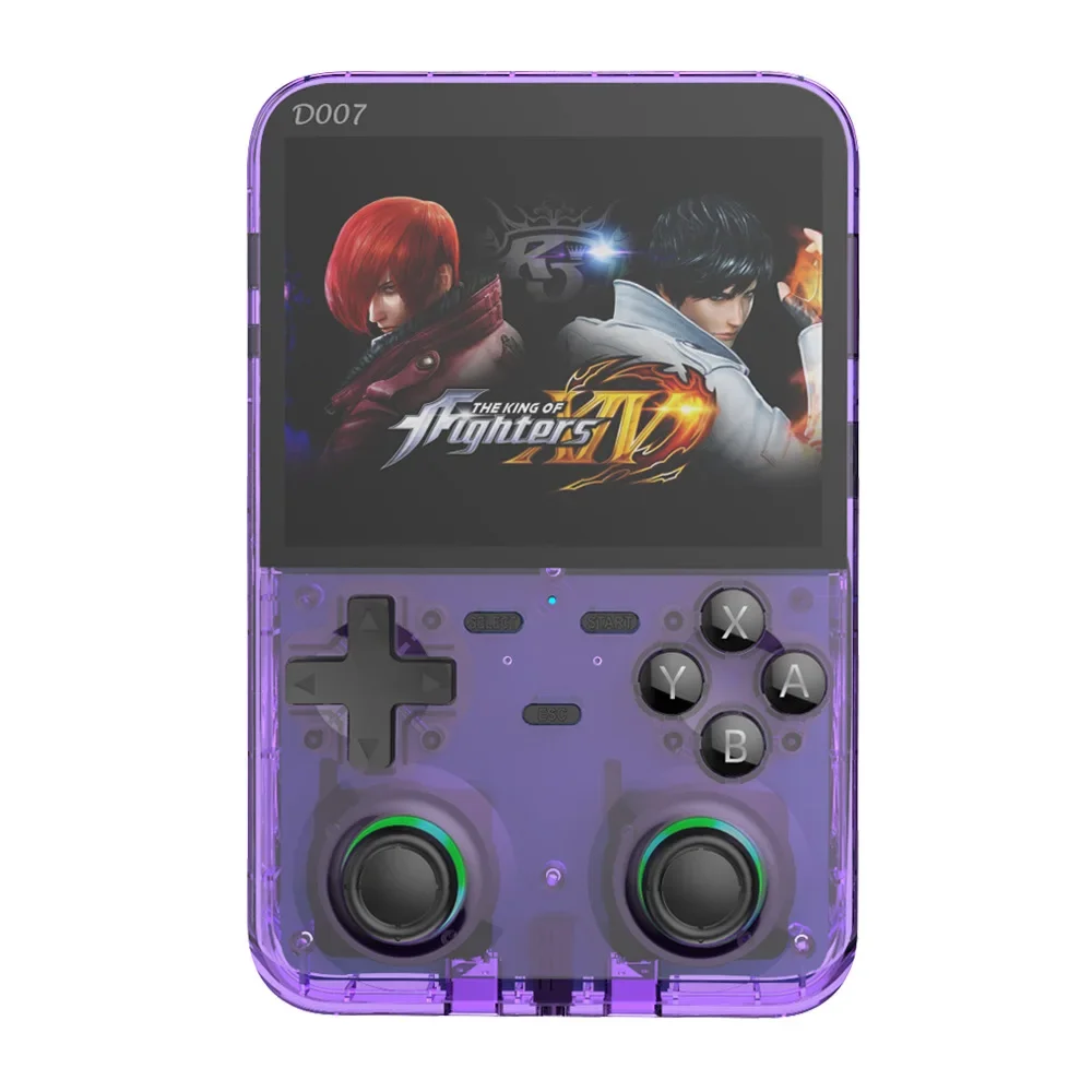 D007 Портативные игровые консоли 3,5-дюймовый IPS-экран Портативные игровые плееры Система с открытым исходным кодом 10000+ игровых ретро-устройств