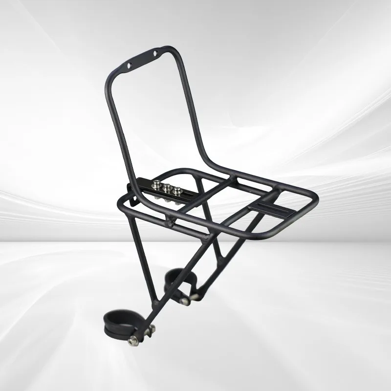 Universal Bikes Luggage Carrier Aluminum Alloy Front Rack Mountain Bike Basket Mount Bracket Front Fork Fastening Accessories