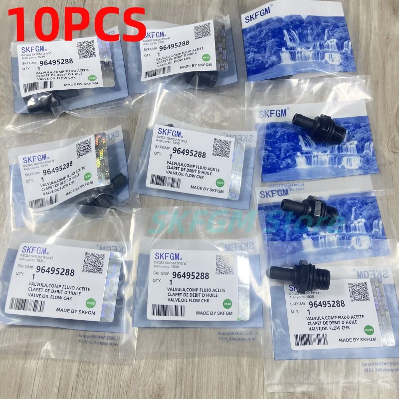

10pcs Engine PCV Valve Compatible with For Chevrolet For Aveo and For Nissan For Sentra Model 96495288 to Maintain Performance