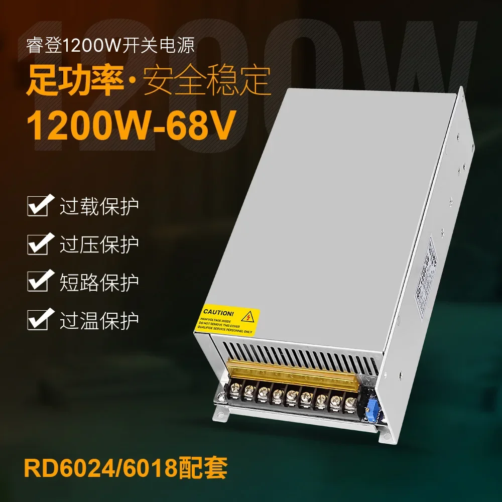 RD RD6030 RD6030W 60V 30A DC Adjustable Step Down Voltage Bench Regulated Power Supply Buck Converter Battery Charging&1500W PSU