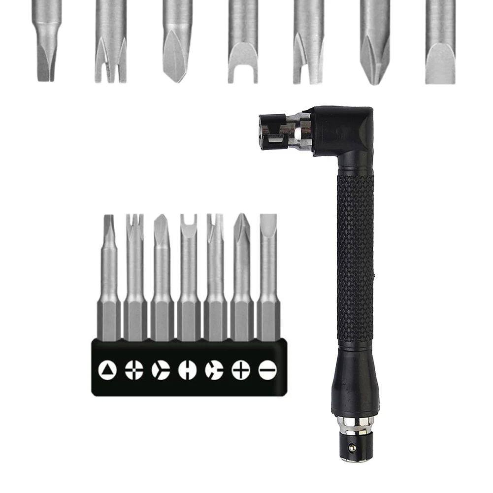 Double Ended L Shape Handle Screwdriver Kit with Multiple Bit Types for Consistent Performance in For Home Improvement Tasks