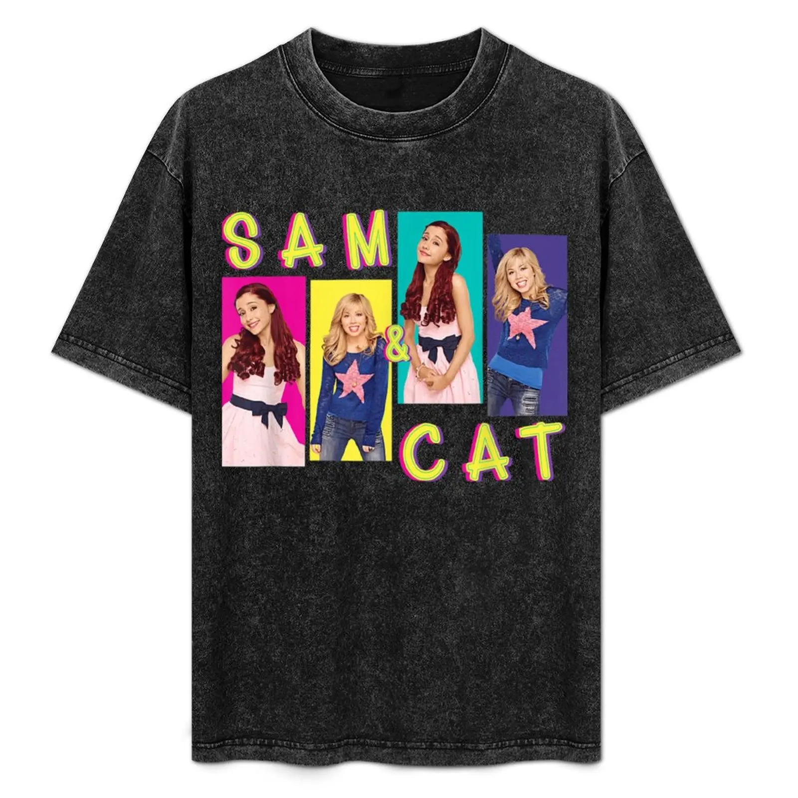 

Sam and Cat T-Shirt Personalized t-shirt gifts for boyfriend basketball graphic tees mens cotton t shirts