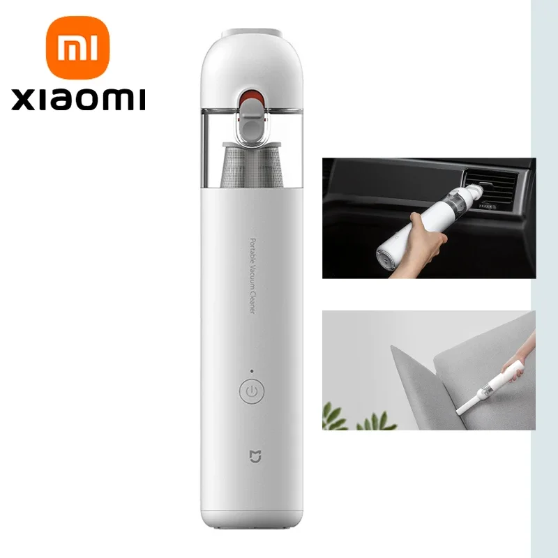 

XIAOMI MIJIA Handheld Portable Vacuum Cleaner For Home Wireless Vacuum Cleaners For Car Cleaning Machine 13000PA Cyclone Suction