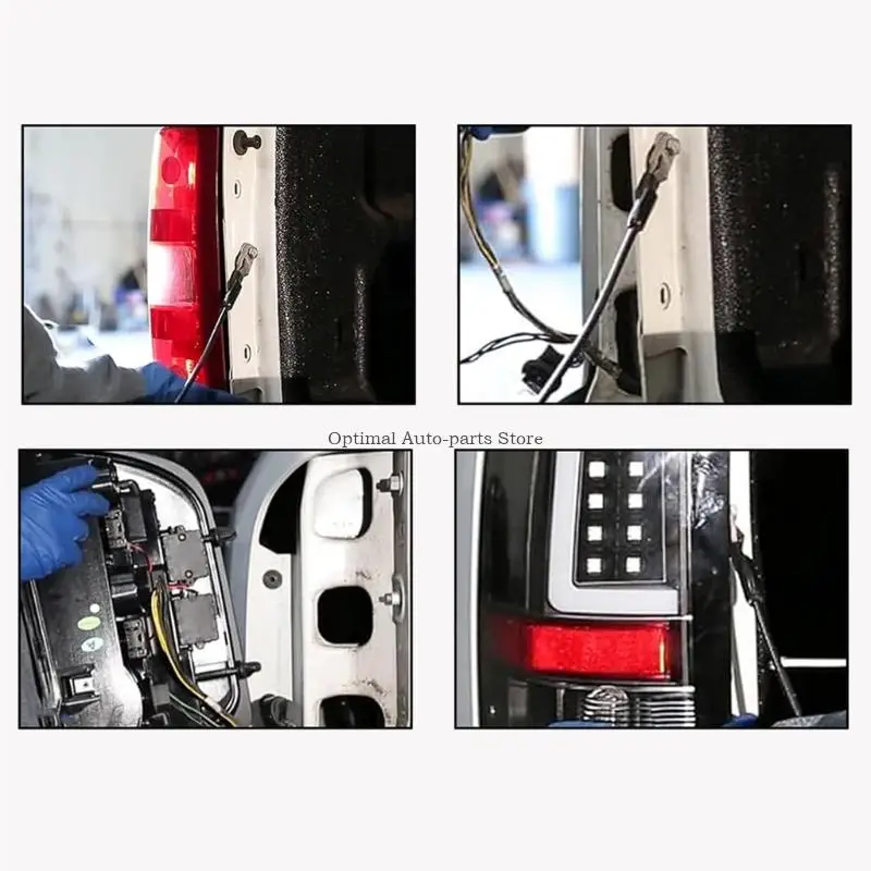 

Easy Install Tail Light Wiring Harness for 3500 2007-2014 Replacement Rear Lamp Wiring Assembly 15824514 15824515