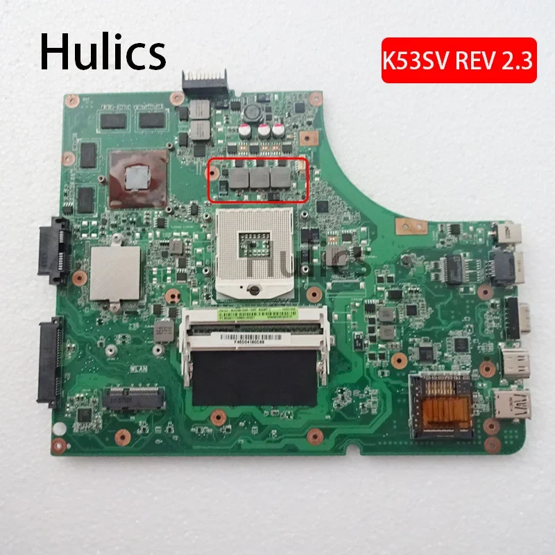 Hulics Used For ASUS K53SV REV:2.3 REV 2.3 Motherboard Main Board