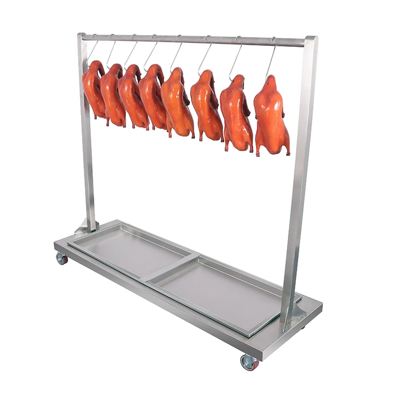 

304 stainless steel duck rack luxury with wheels roast duck roast duck hanger roast wax rack haute couture