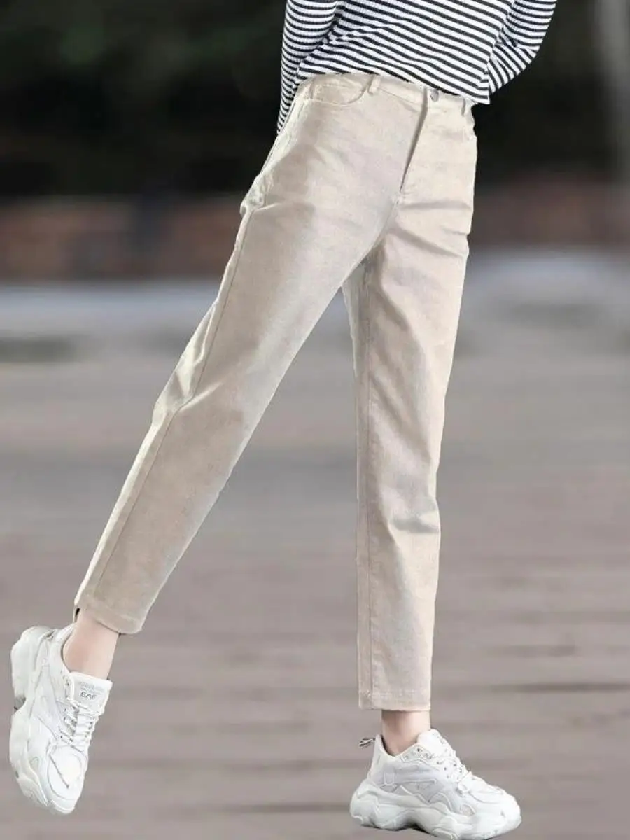 conjunto-de-duas-pecas-jeans-harlan-elastico-2026-calca-casual-de-cintura-alta-e-caimento-solto-estilo-novo-primavera-verao