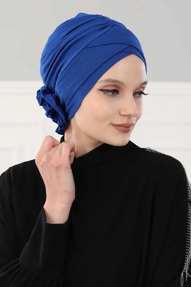 Cruz rosa osso saks azul