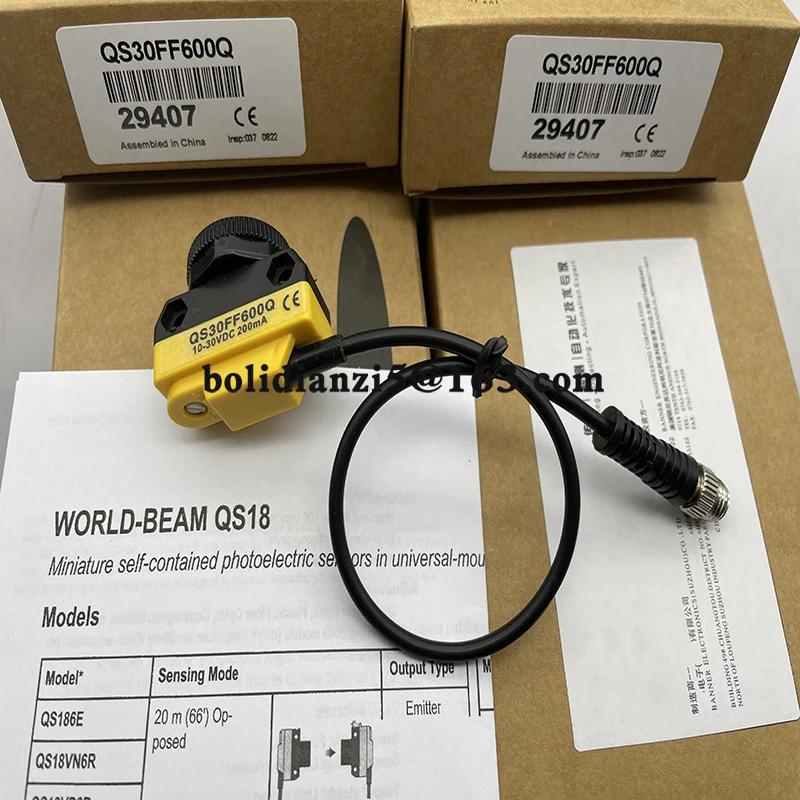 

New photoelectric switch QS30FF200Q QS30FF400Q QS30FF600Q In stock