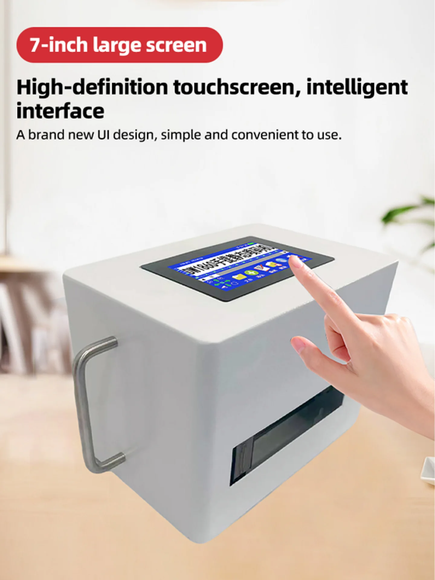 Yaomatec 12.7mm Stationary inkjet printer Text Date Qrcode Barcode logo Printing for Small Carton Box Plastic Bottle