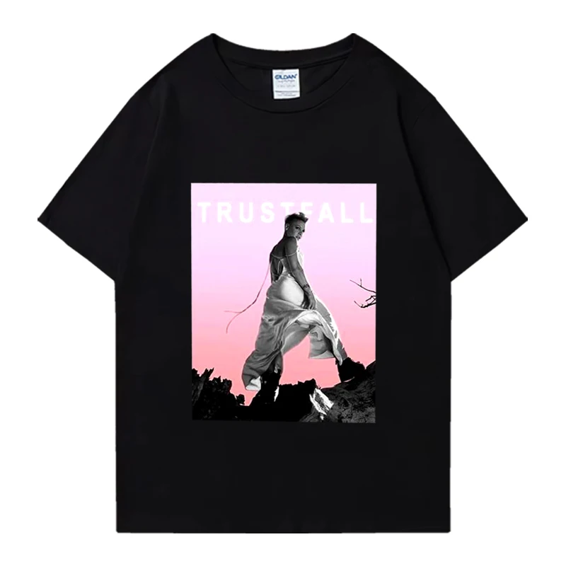 

Hot singer P!Nk Pink Trustfall music Tour 2024 T shirts Unisex Fashion short sleeve t-shirt Men Women vintage Pure Cotton Tops