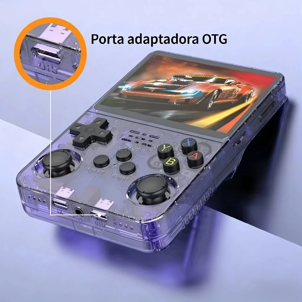 R36S Linux Retro Console 16GB + 15000 IPS Screen Games 3.5 "Portable Ready Delivery