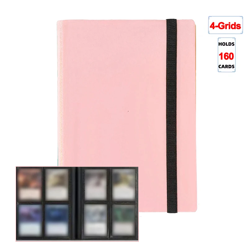 160/360/480/540 Kaarten Capaciteit Zakhouder Bindmiddelen Albums Voor Game Card Boek Mouw Houder Grote capaciteit Kaart Bindmiddel Notebook