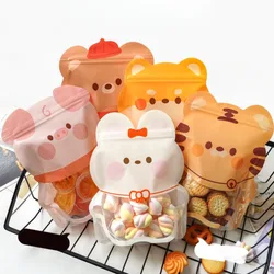 10pcs Cute Animal Shape Gift Bags For Small Business, Great For Party Supplies/Snack/Candy/Nut&Cookies Packaging