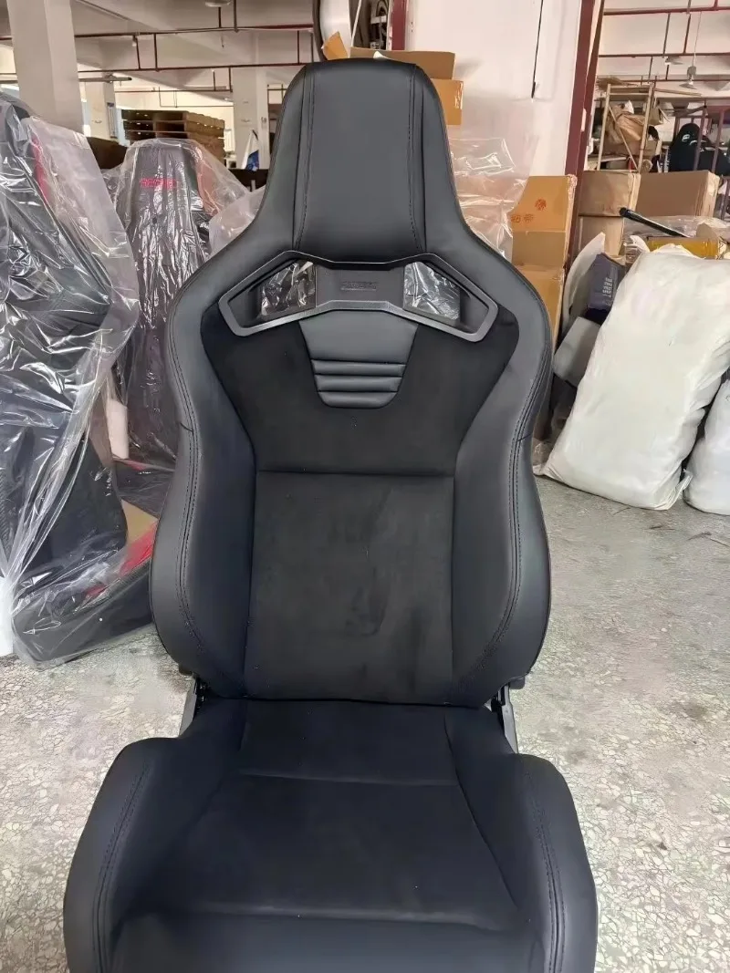 For RECARO Sportster Cs Style Luxury Leather Racing Bucket Car Seats PVC Sport Seat Adjustable and Comfortable Design