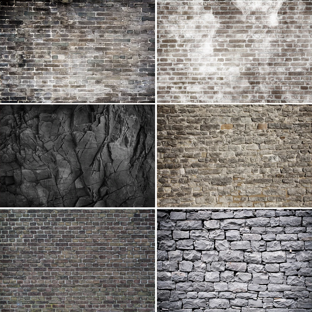 

Laeacco Photo Backdrop Dark Black Carbon Stone Cave Marble Surface Texture Pattern Indoor Photograph Background PhotoStudio Prop