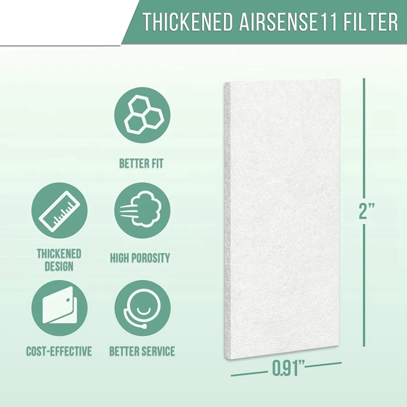 30 عبوة من مرشحات Airsense 11 - تصميم سميك 3 مم لآلة Resmed Airsense 11