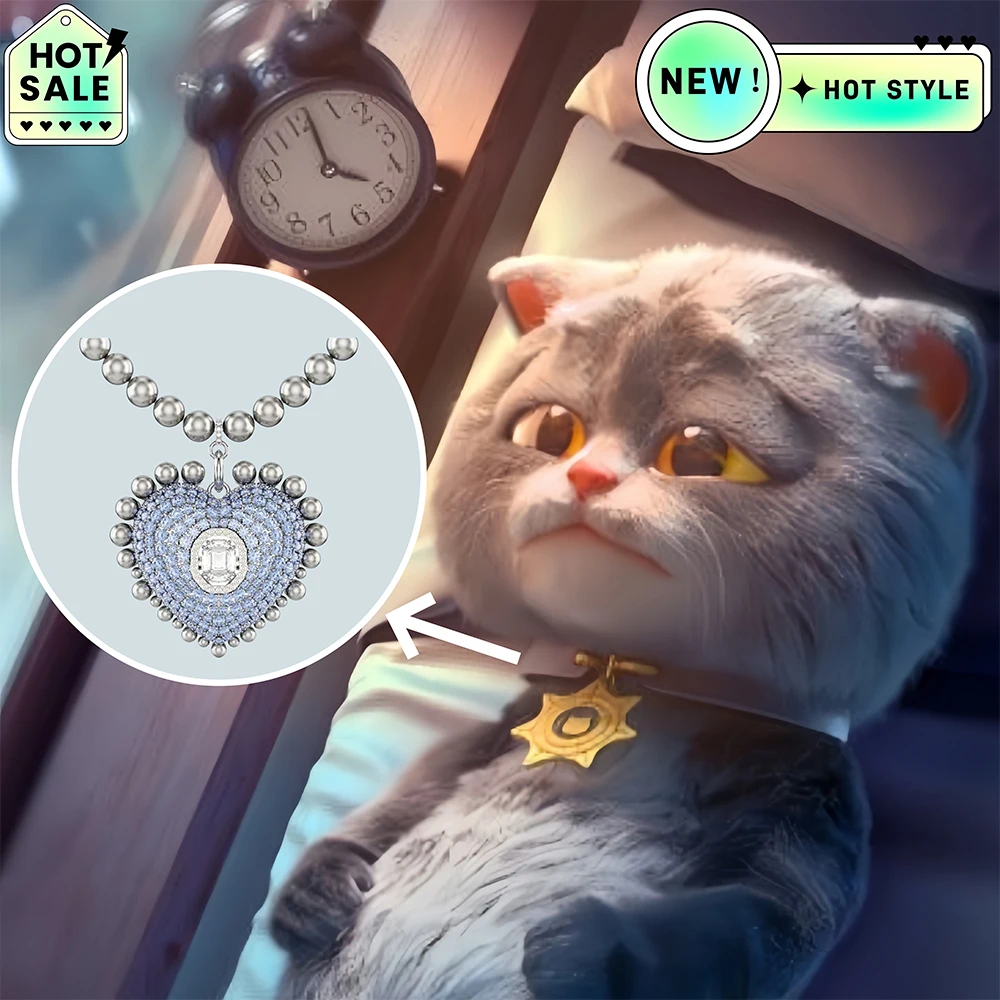 

Cat Accessories 2025 Hot Selling Brand Ariana Grande Same Style Necklace Women's Luxury Jewelry Suitable for Gift Giving