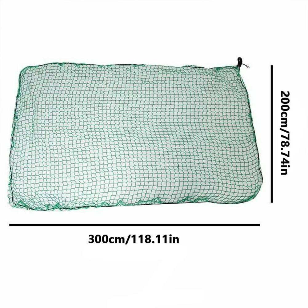 

Safety Netting Dumpster Extend Mesh Cover Anti-Falling Safety Protection Roof Professional Trailer Net for Pickup Truck Trailer