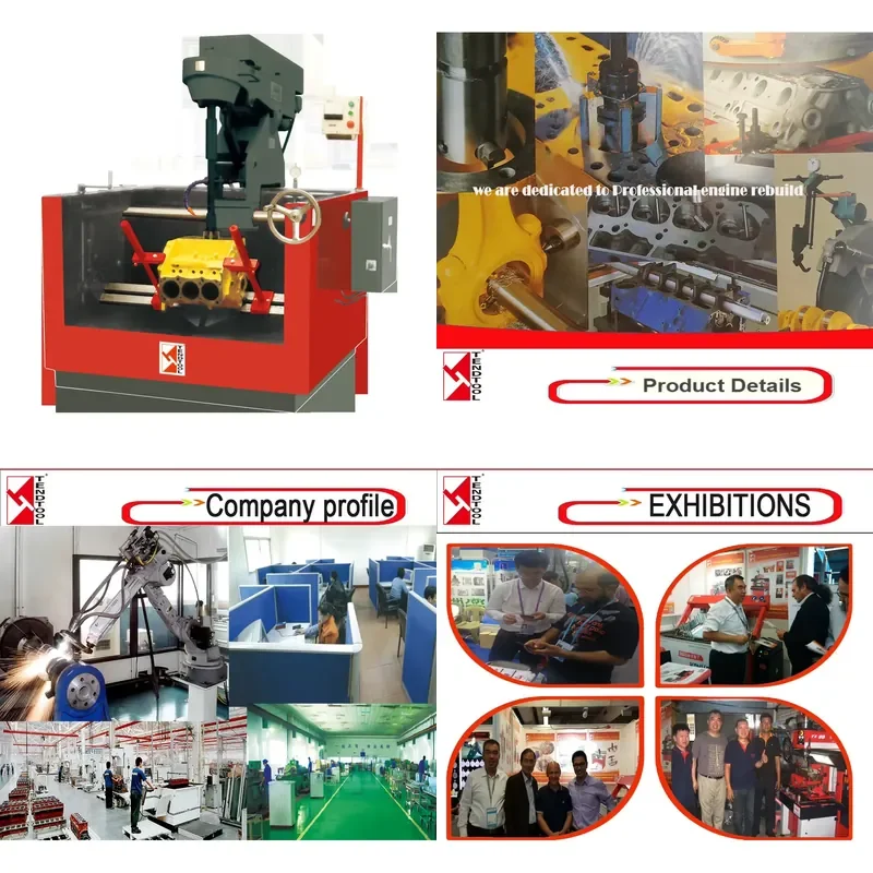 HCY Vertical Cylinder Honing Machine 3MB9817/3MB9808 for Single Line Engine and V-engine