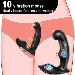 HotX Remote Control Sucking Vibrator Anal Plug BDSM Bondage G Spot Prostate Massager Female Masturbator Sex Toys for Men Woman