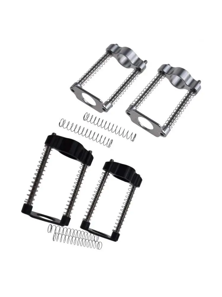 AliExpress NONE 2pcs CNC Machined Folding Stem Hinge Clamps for Brompton Folding Bicycles with Reinforced Double Spring Mechanism