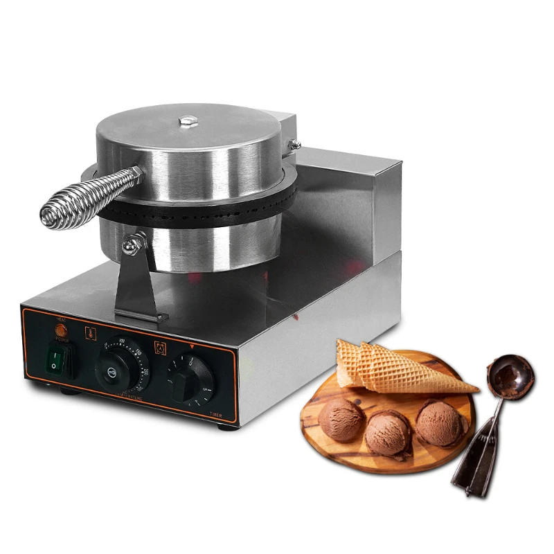 commercial automatic stainless steel rapid cone maker machine electric Best selling home using waffle cone maker machine