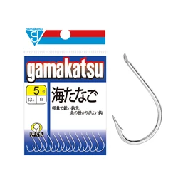 Gamakatsu Fishing Barb, Thin White, Competitive Hook, Crucian Carp, Sea Fish, Made in Japan