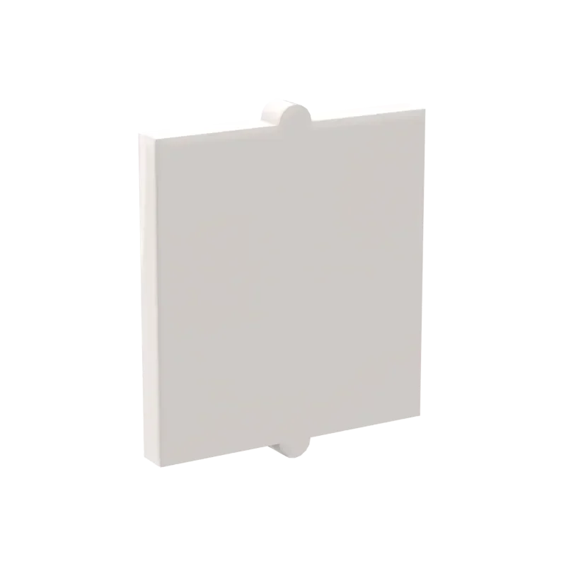 Paremploy60601-décennie s de Construction en Briques Plates pour Enfant, Module Haut à Assembler, Verre pour Fenêtre 1x2x2, Kit de Resubdivision, Jouet, 10 Pièces