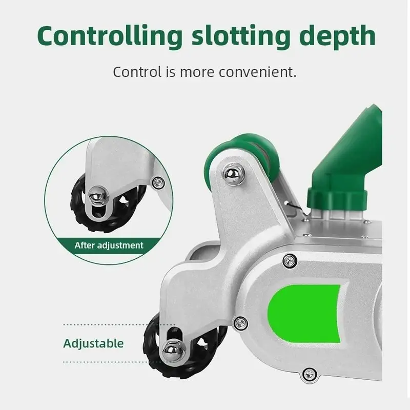 

CX-1100W Electric Tile Cutter Wall Chaser Machine 220V 1100W 25MM/35MM Wall Groove Cutting Machine/Line Slot Machine