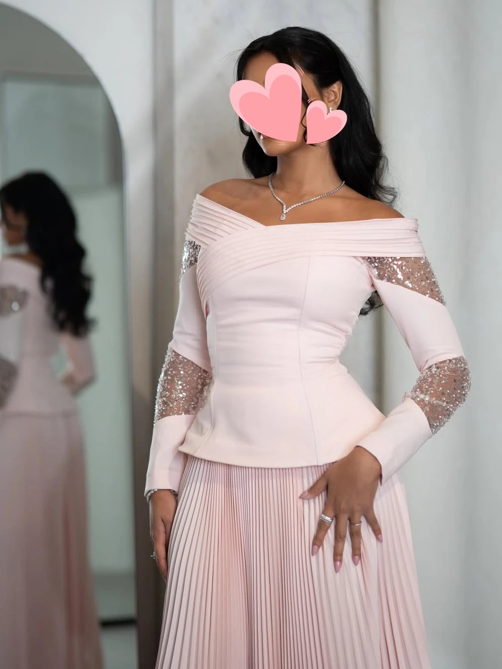 Oisslec Prom Dresses Elegant Vintage Sweet Pink Lace Beads Ruffle Customized Formal Occasion Prom Dress Evening Party Gowns